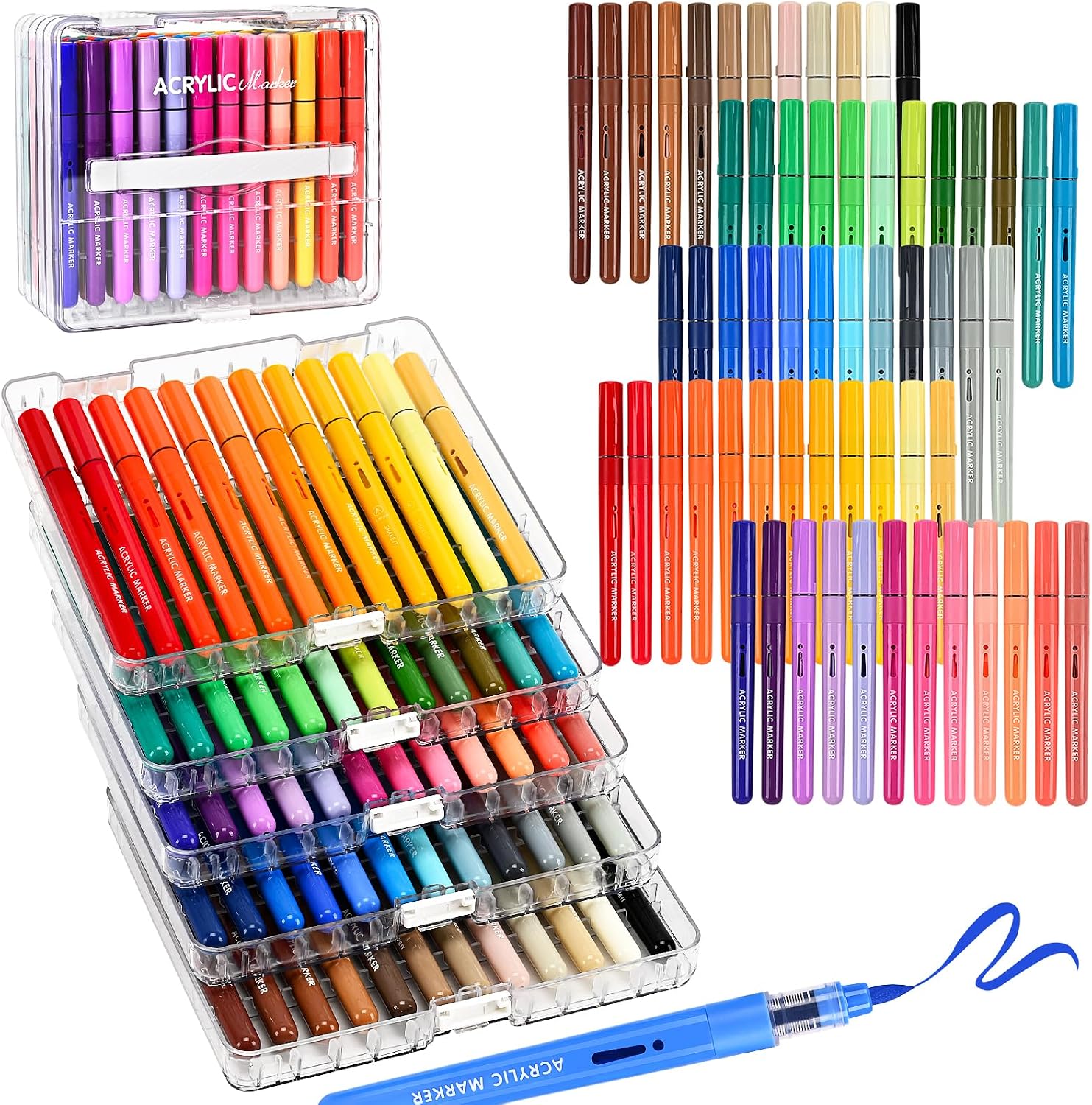 Copic Marker Classic - Marker do malowania akrylowego 12/36/60/84 kolorów,