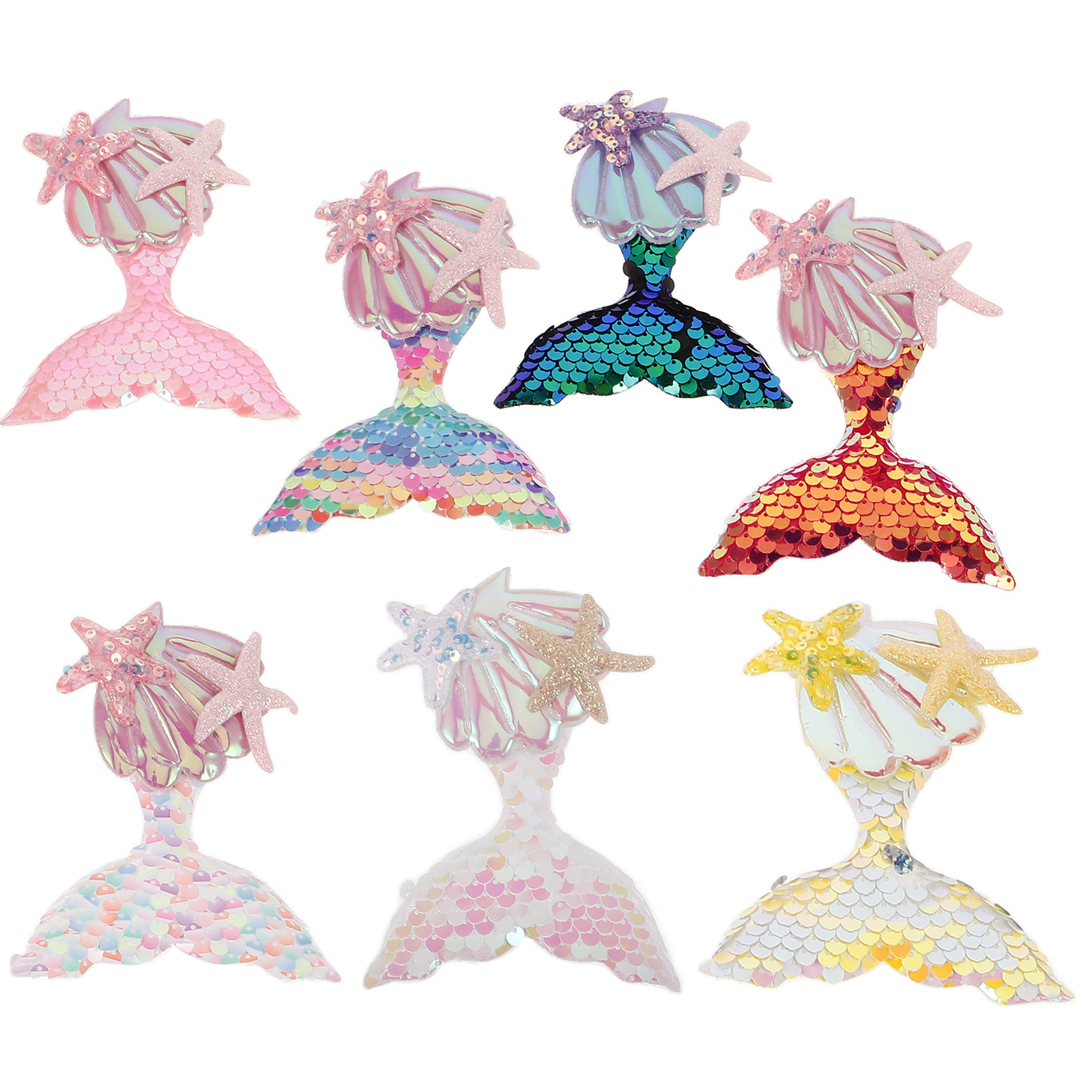 Craft Embellishment - 7 sztuk – ozdobne naszywki w