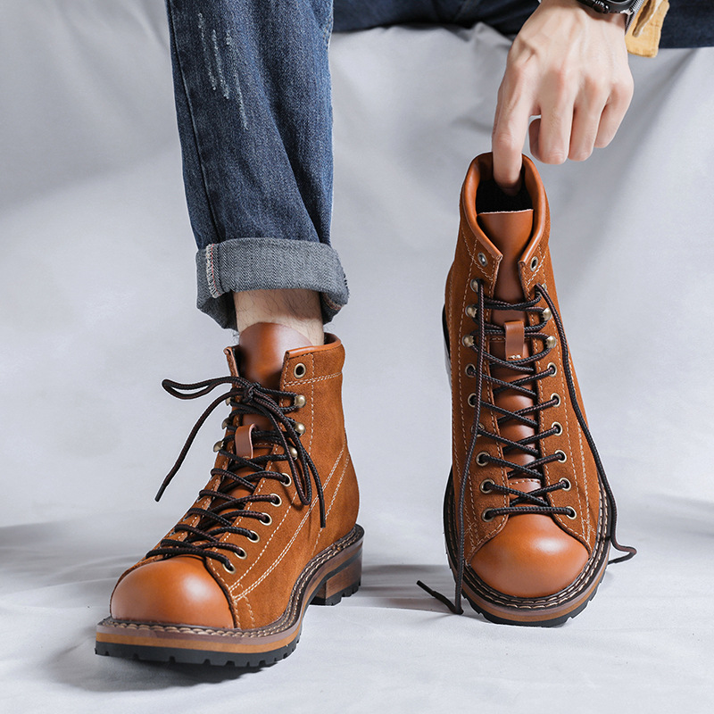 Męskie buty trekkingowe, botki – Guipure Lace Panel recenzja i cena