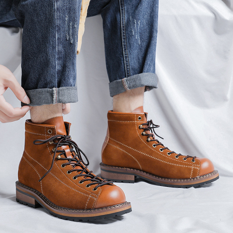 Męskie buty trekkingowe, botki – Guipure Lace Panel recenzja i cena