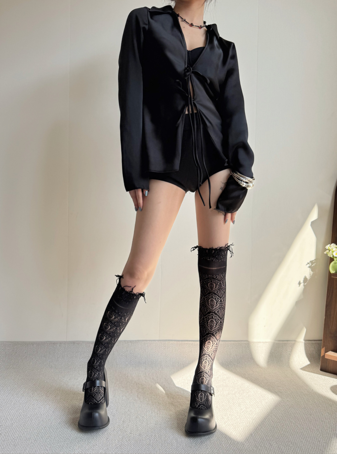 Nowe pończochy kabaretki damsk – Tassel Fringe Trim recenzja i cena