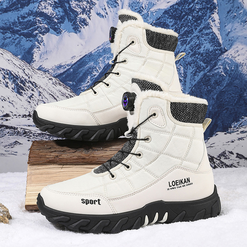 Zimowe buty męskie 2025, nowy  – Guipure Lace Panel recenzja i cena