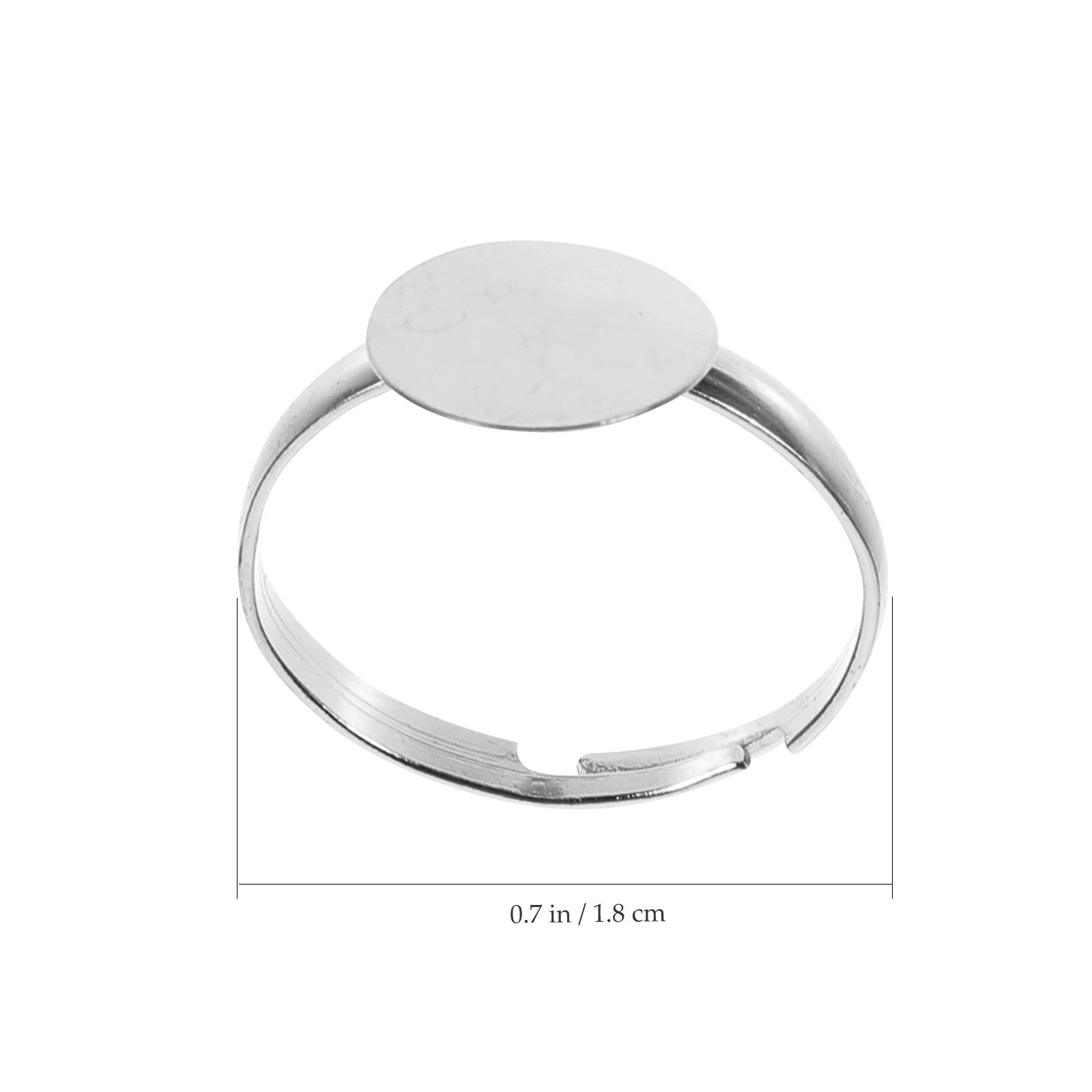 100 sztuk – puste pierścienie  – Craft Embellishment recenzja i cena