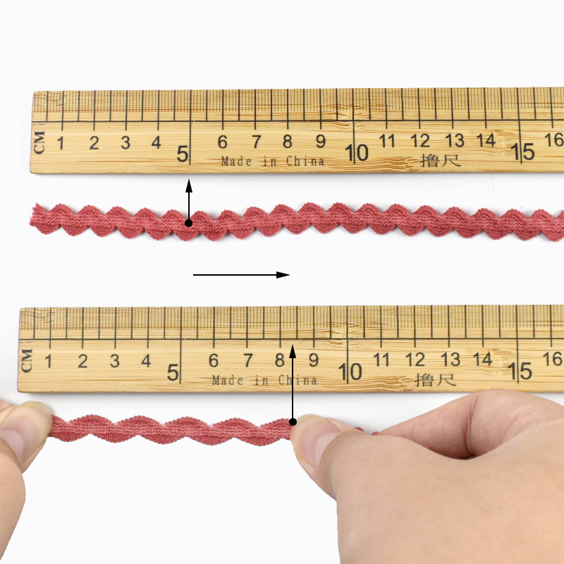 Elastyczna taśma falista 5/10/ – Lace Ribbon Trim recenzja i cena