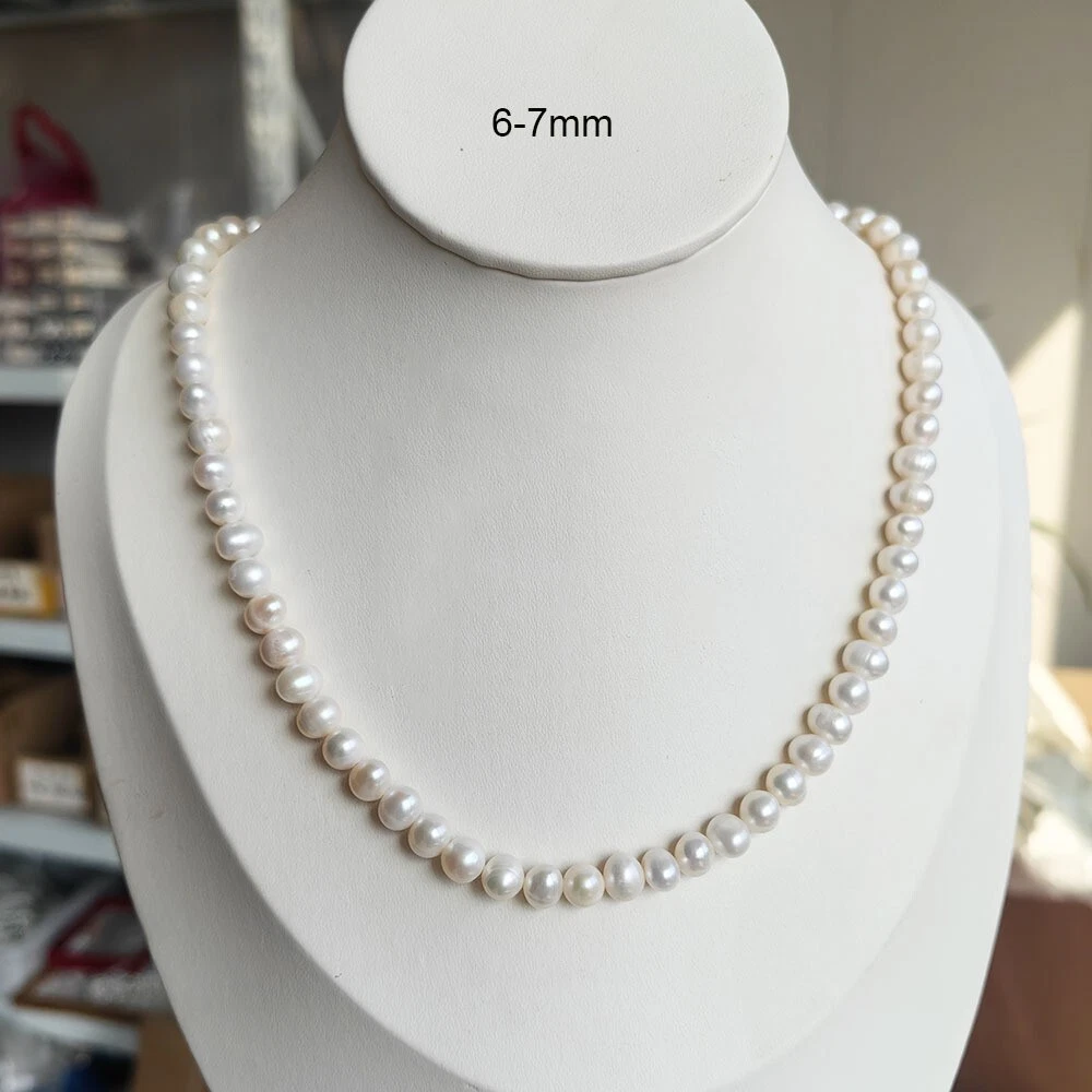 Naszyjnik z naturalnych pereł  – Pearl Trim Chain recenzja i cena