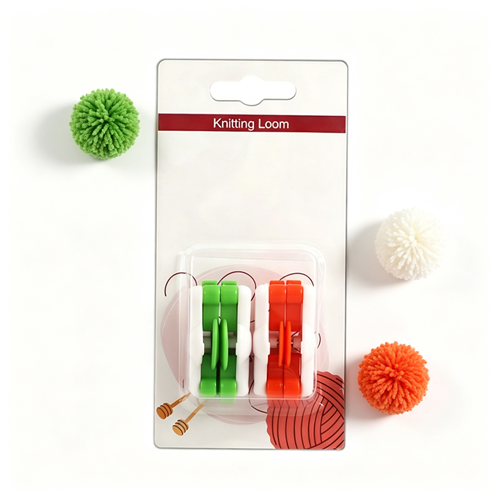 2 szt./zestaw Ręcznie Robiony  – Pom Pom Maker Tool recenzja i cena