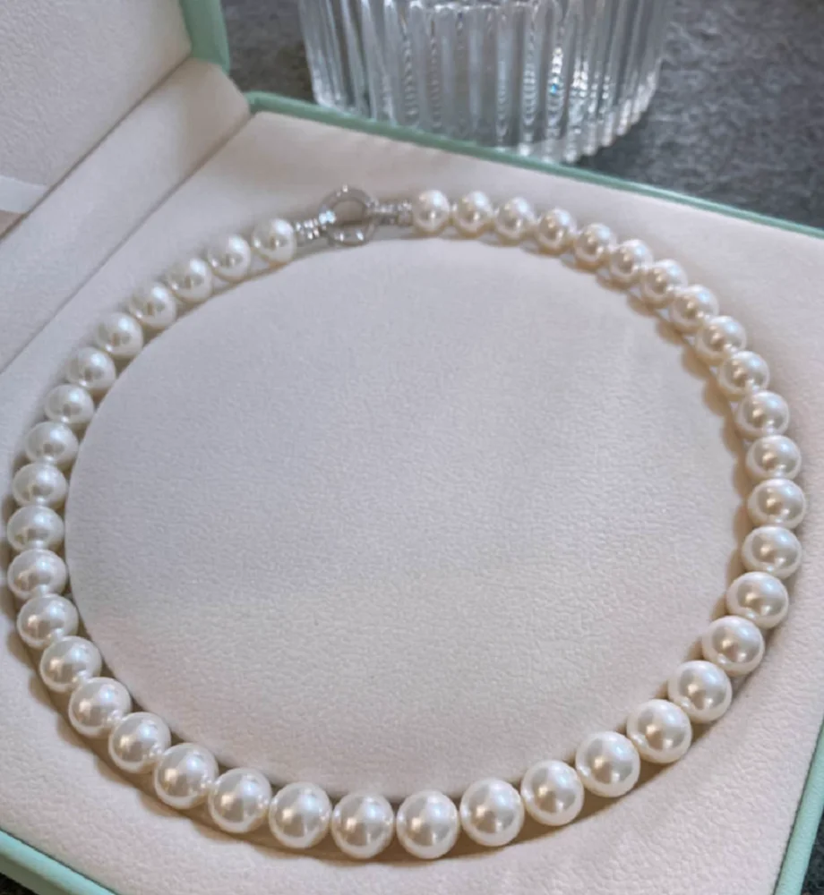 Przepiękny naszyjnik z natural – Pearl Trim Chain recenzja i cena
