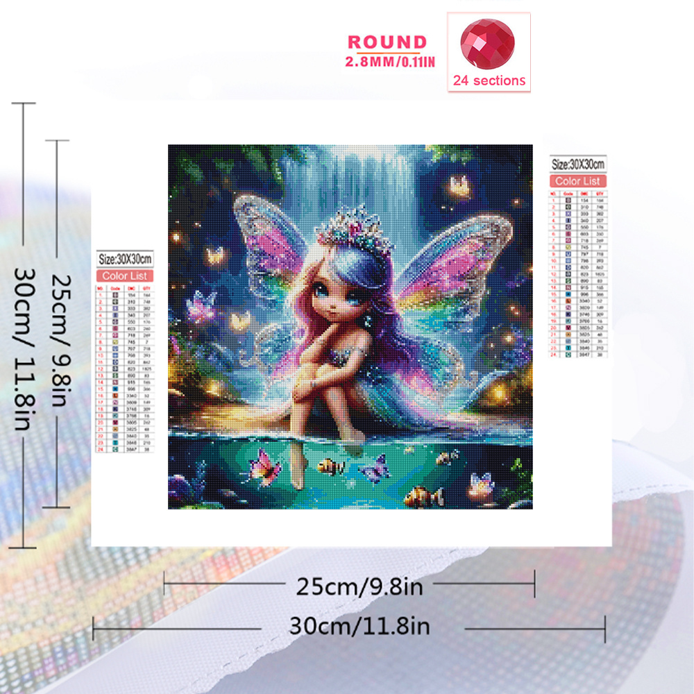 Momoart Girl Diamond Mosaic Po – Embroidery Embellishments recenzja i cena